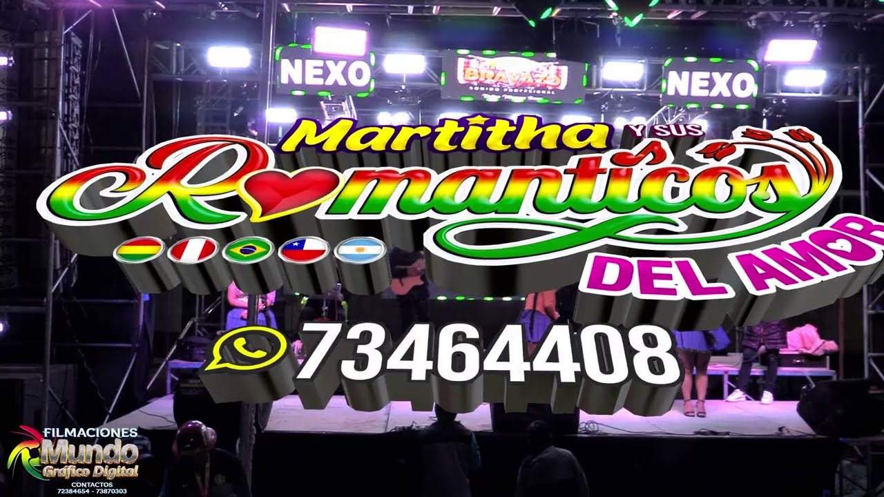 MARTITA Y SUS ROMANTICOS EN VIVO EN EL XI ANIVERSARIO COOP. MIN. SAN LUCAS DOLORES R. L.