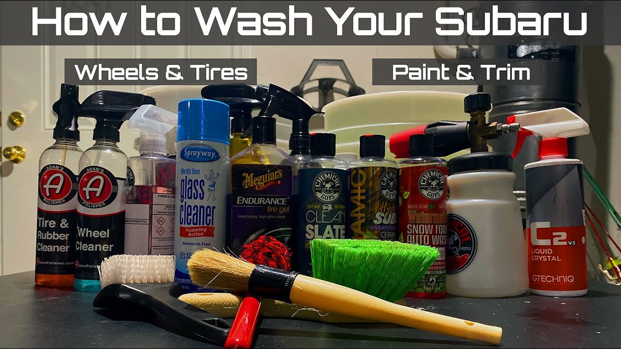 How to Wash Your SUBARU! (The Right Way..) - Subaru WRX 15+