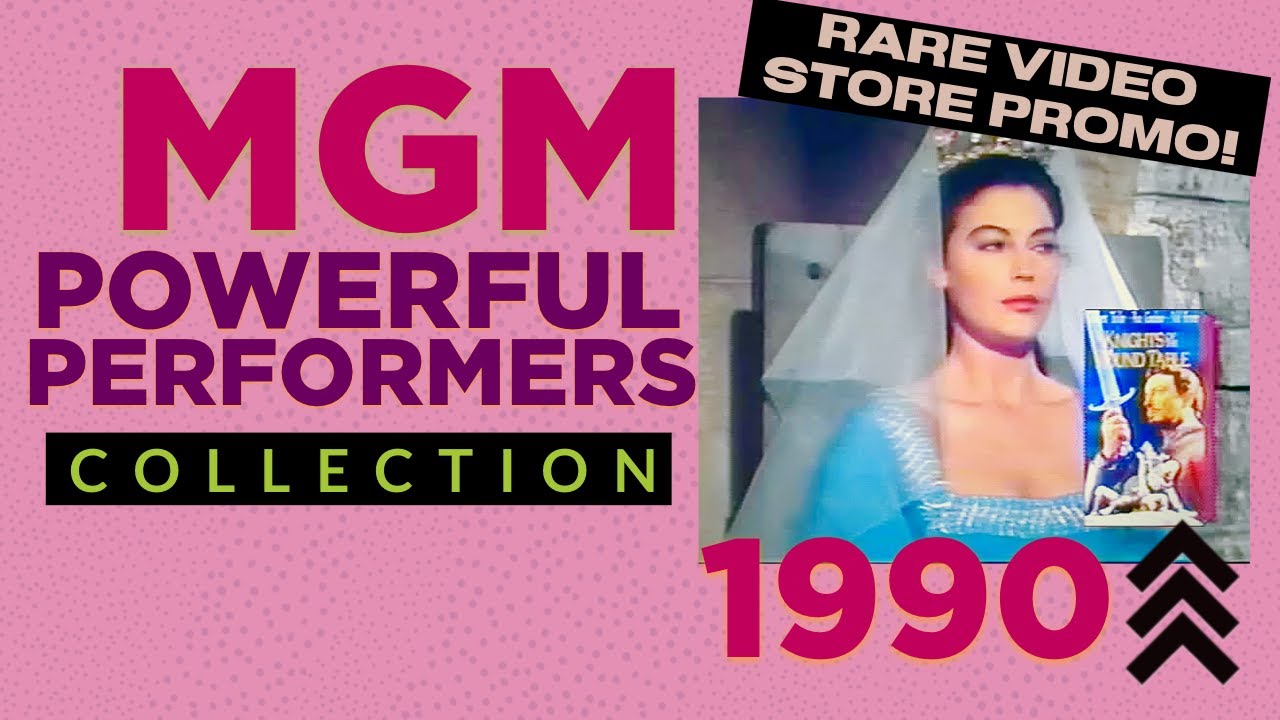 Rare MGM Powerful Performers Collection | Video Store Promo Reel | 1990 #lostmedia