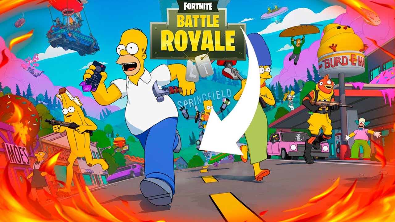 ¡LOS SIMPSON LLEGAN A FORTNITE!  (Reacción Completa a la Nueva Temporada)