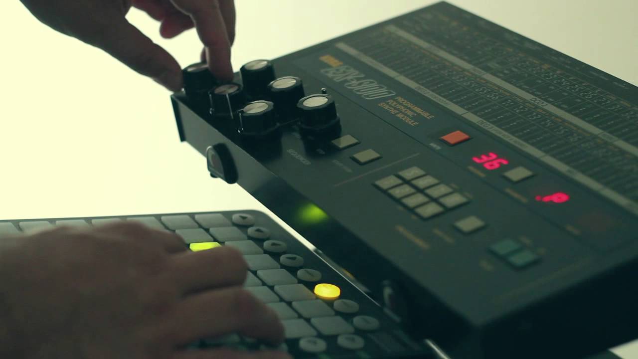 Modified Korg EX-800