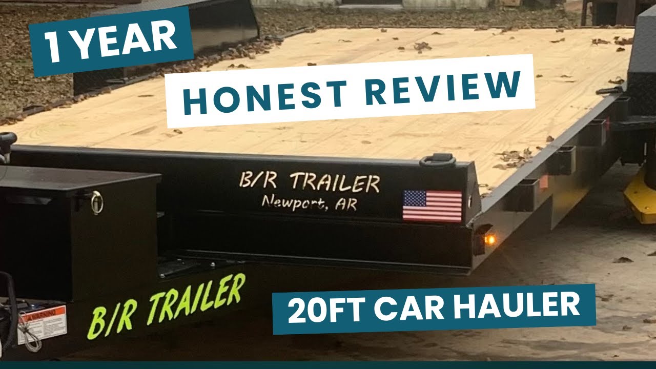 B & R Trailer 20 Ft Car Hauler Trailer Review