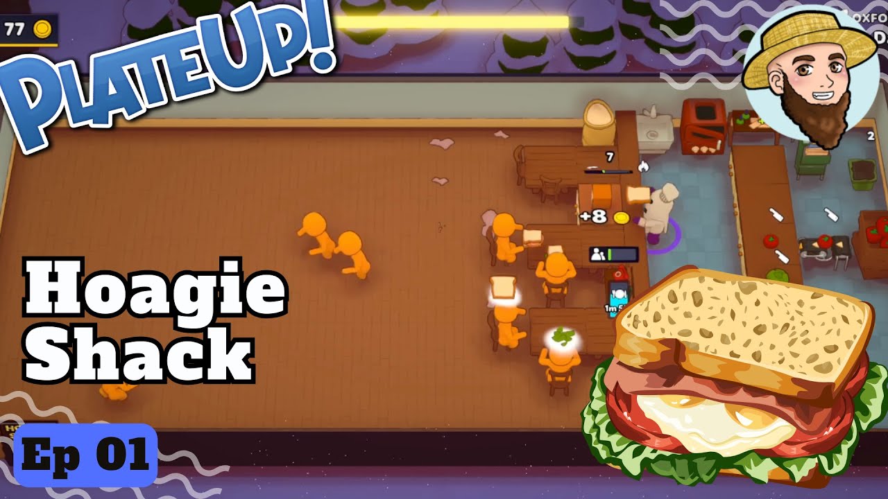 Hoagie Shack! - Solo Play PlateUp! I Part 01 #sandwhiches  #theontariogardener #plateup #update
