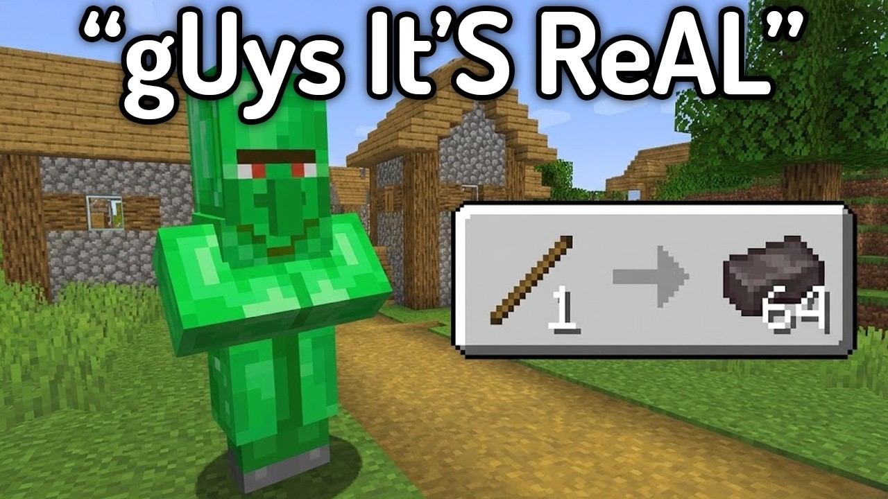 The Most HILARIOUS Fake Minecraft Speedruns...