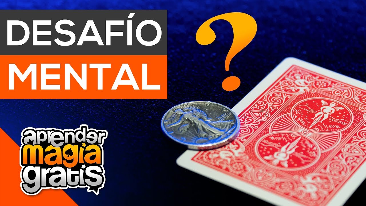 Desafio carta y moneda | Como ganar dinero | Aprender Magia Gratis