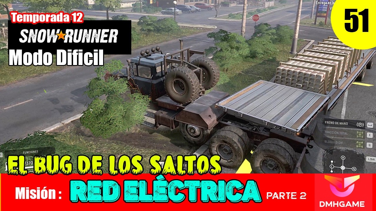 SNOWRUNNER GAME PLAY EP 51 - MODO DIFICIL - Carolina del Norte - Misión RED ELÉCTRICA - PARTE 2