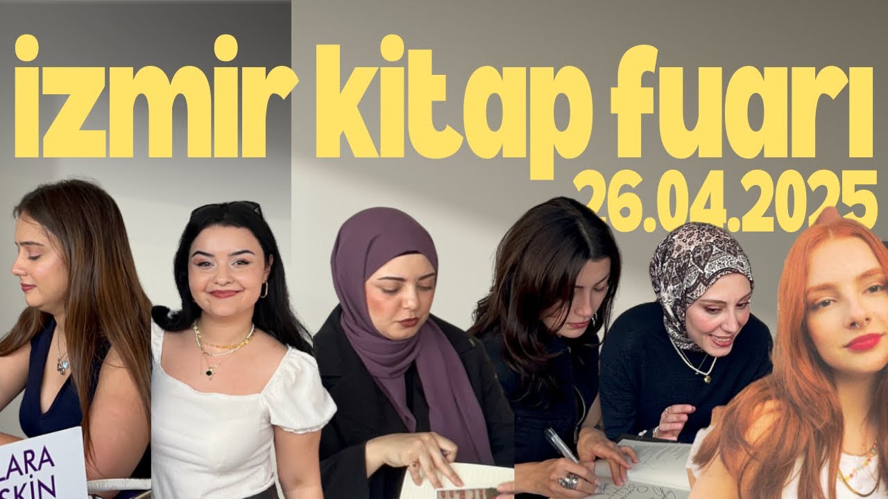 izmir kitap fuarı vlog 26.04.25 📚