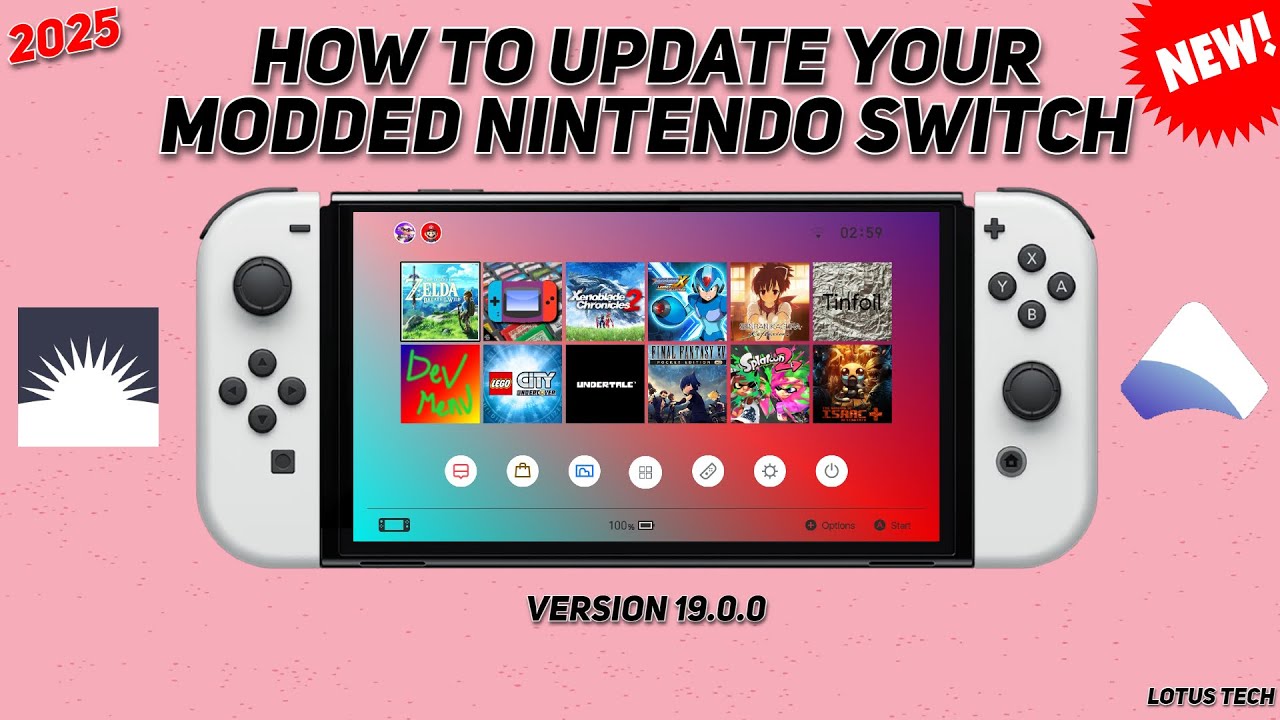 How To Update Your Modded Nintendo Switch 19.0.1