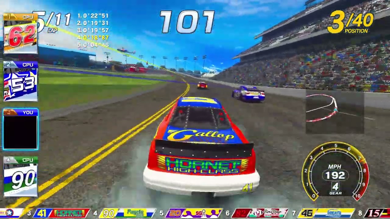 Daytona Championship USA -  Daytona International Speedway (New Beginner Stage) [HD] (11 laps, Long)