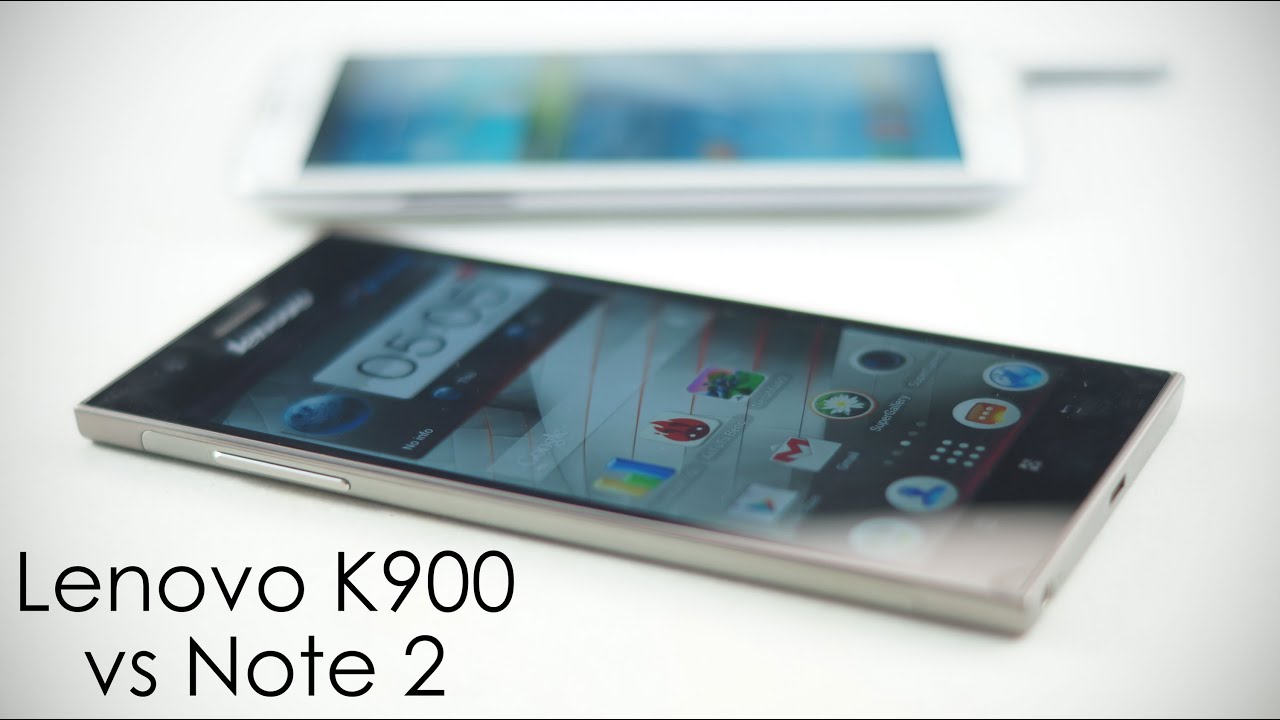 Samsung Galaxy Note 2 vs Lenovo K900 (5.5