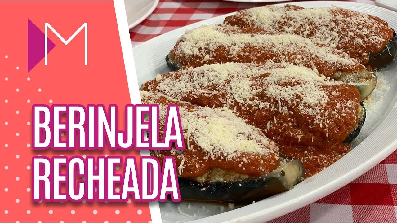 Berinjela recheada - Mulheres (15/08/2019)