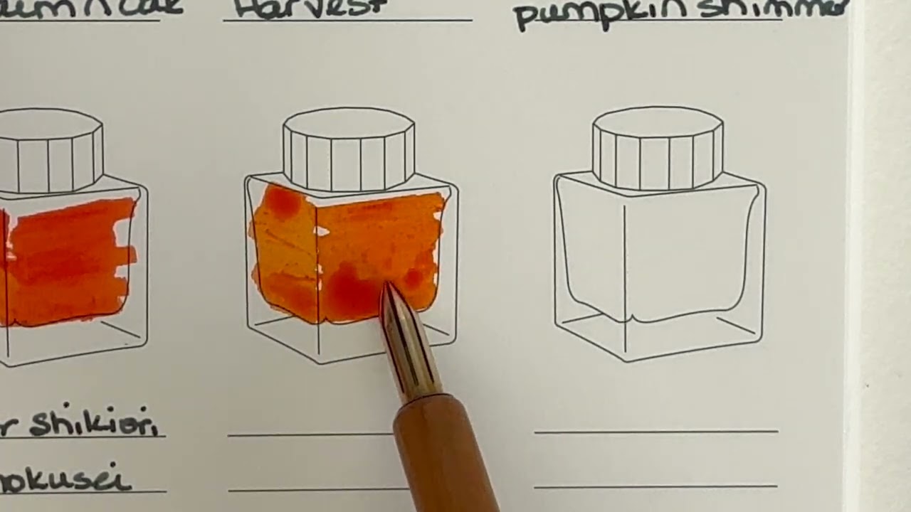 Pelikan Edelstein Mandarin ~ Bonus Orange Ink Two