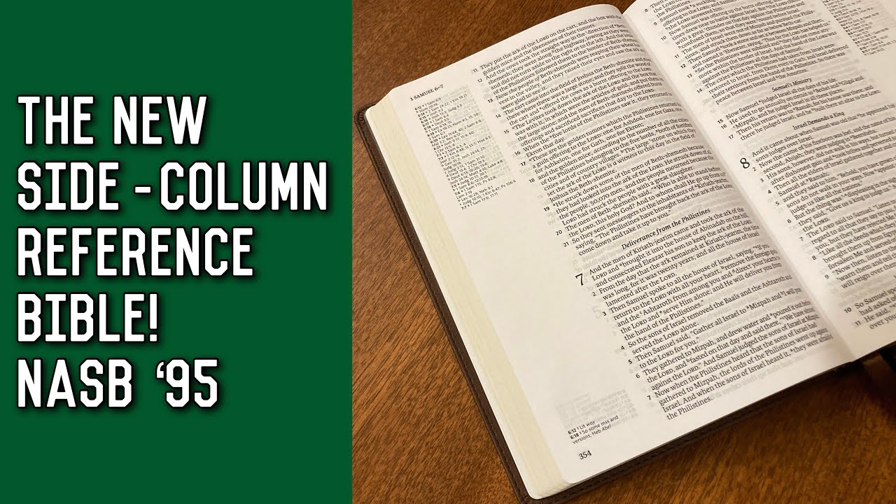 Lockman NASB 1995 Side-Column Reference Bible (Brown Leathertex)