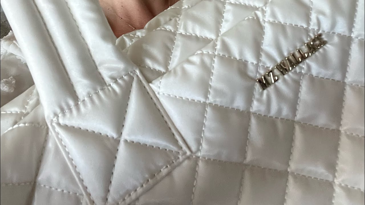 MZ Wallace Medium Metro Tote Deluxe Pearl Metallic packing video