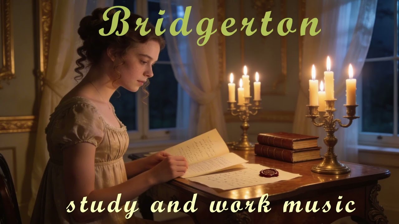 Bridgerton inspired focus playlist