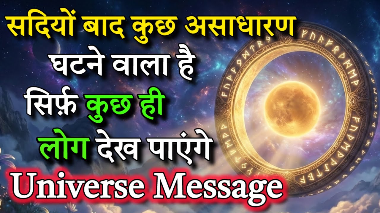 सदियों बाद कुछ असाधारण घटने वाला है | Universe Message