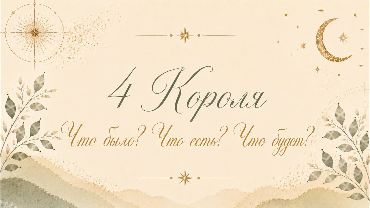 4 Короля. Что было? Что есть? Что будет? (Пс. Хочет от Вас что)