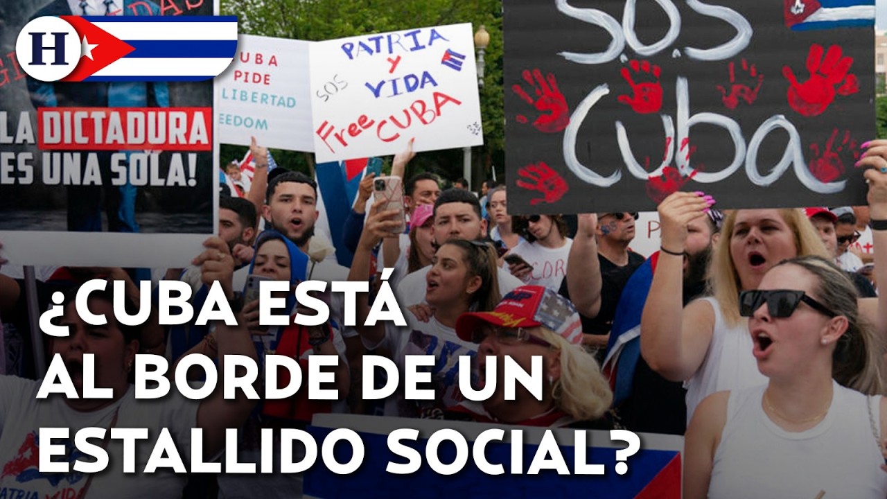 ¡El pueblo ya no aguanta! Apagones y crisis humanitarias desatan el descontento social en Cuba