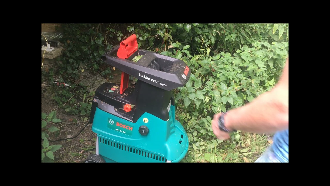 Bosch AXT 25 TC Turbine Cut Shredder Review