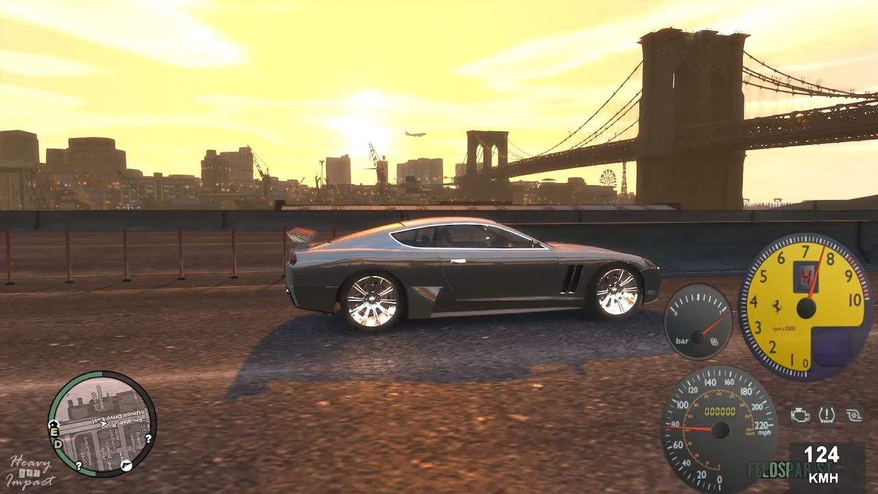 GTA 4 Vehicle Gauges Mod