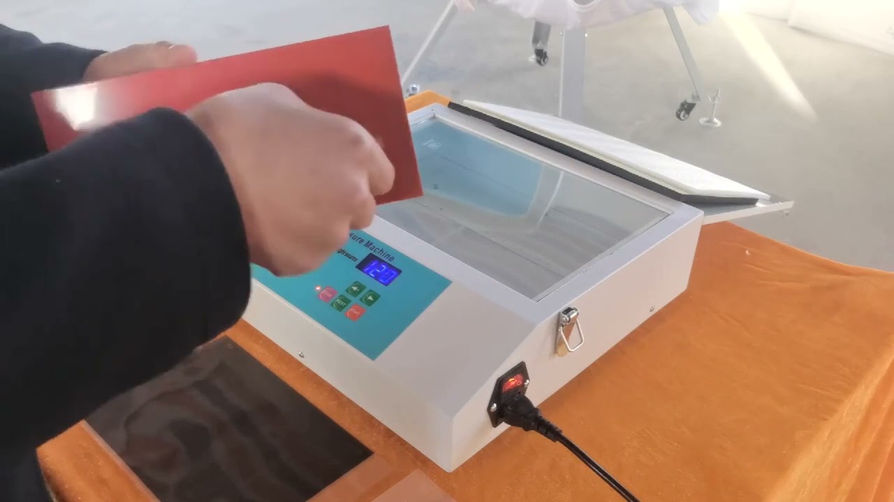 Mini Exposure Unit for Pad Printing - Create Perfect Polymer Plates!