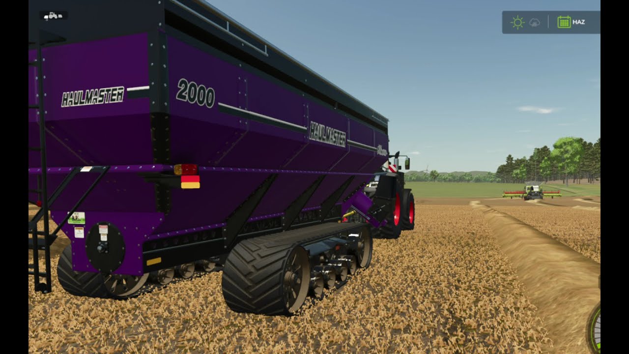 Farming Simulator 25  Arpa ve Ispanak  hasadı.