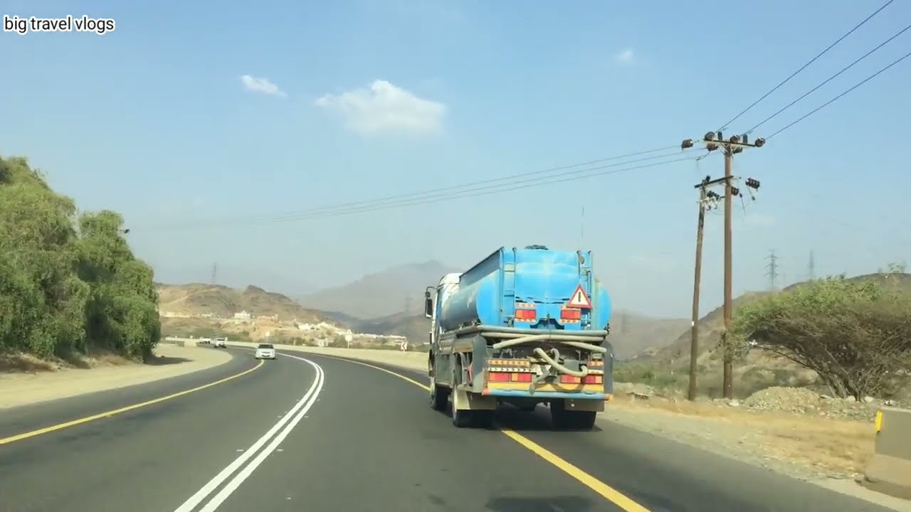 Saudi Arabia # Al Darab To Abha Hills Road # Full Video
