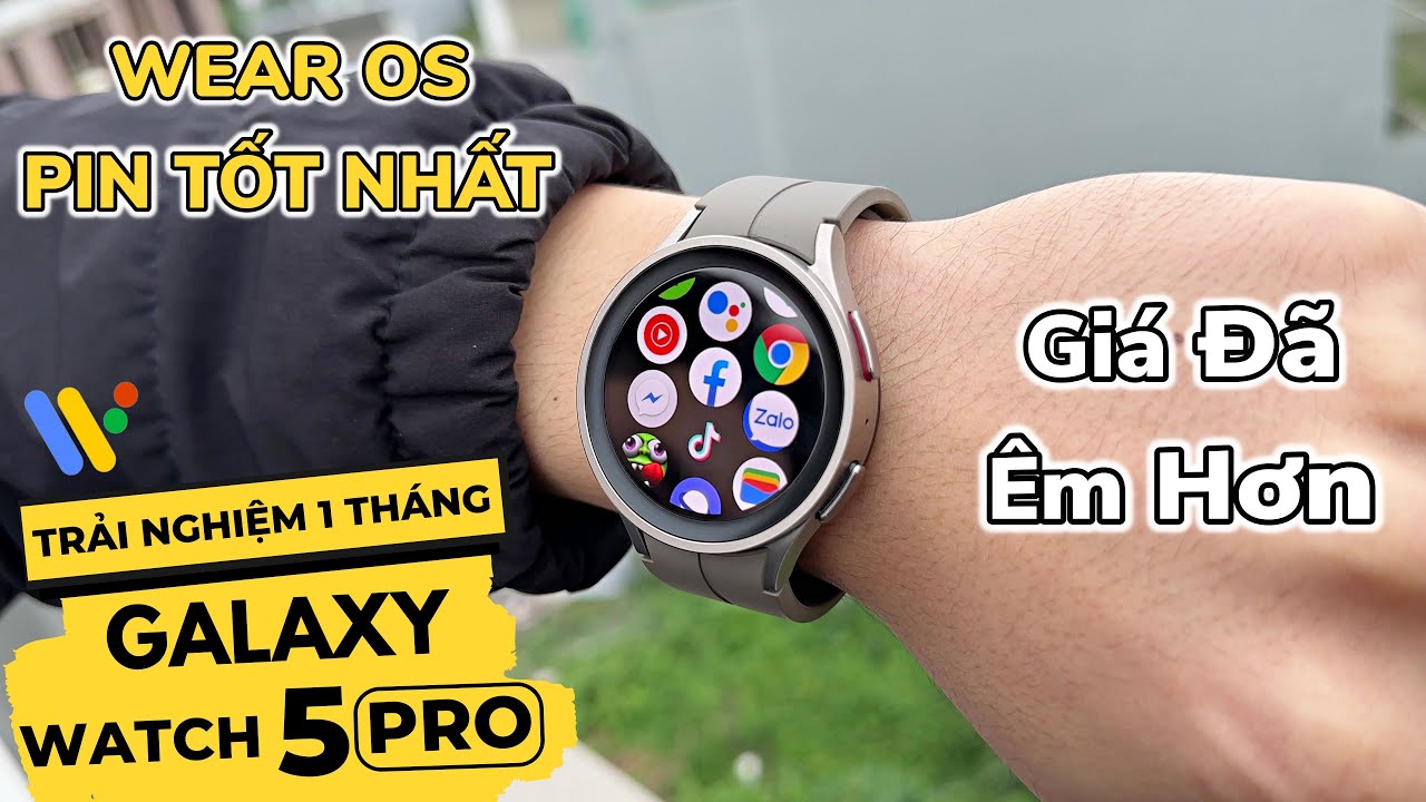 Обзор Galaxy Watch 5 Pro после 1 месяца использования | Wear OS + Samsung One UI = ???