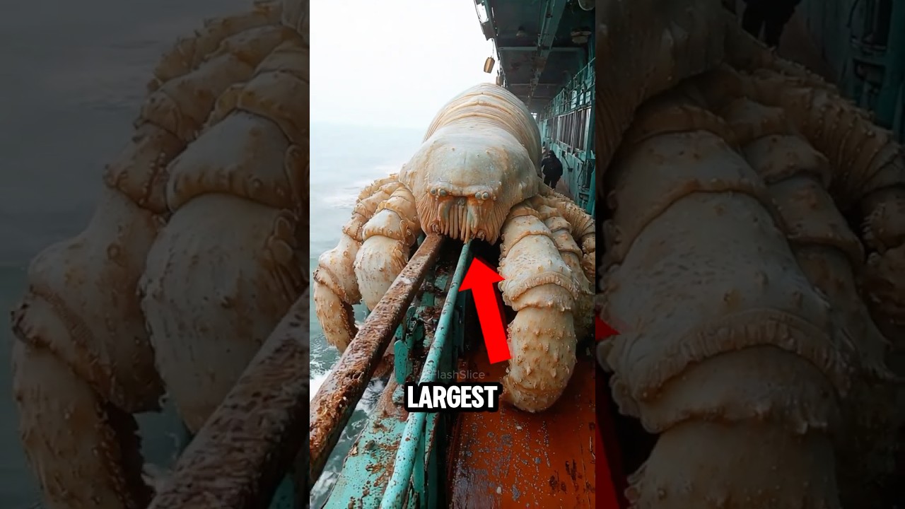 TOP 5 LARGEST SEA CREATURES EVER CAUGHT ON CAMERA! 😱😨