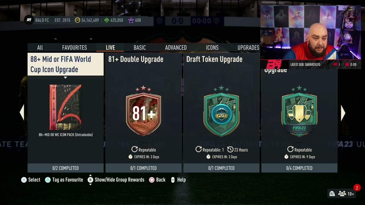 Bateson87 reacts to New 88+ Mid or WC Icon Pack SBC