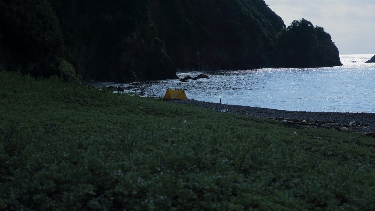 無人の半島でソロキャンプ＃４