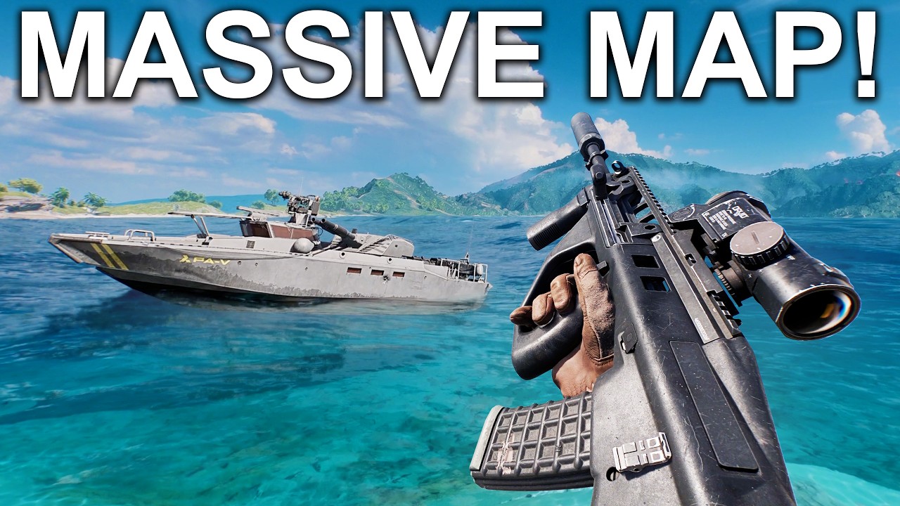 Battlefield 6 Tsuru Reef Gameplay Early... (VERY AQUATIC!!!)