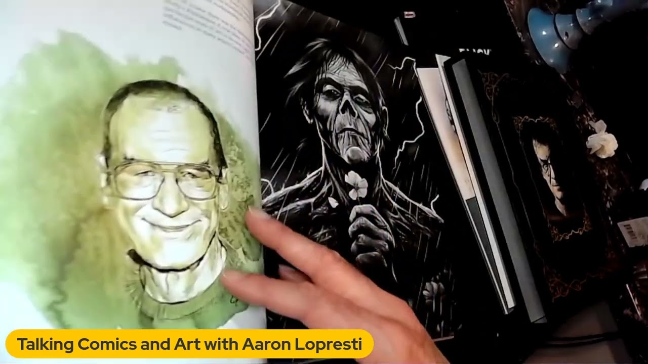 UNBOXING THE WRIGHTSON TRIBUTE BOOK