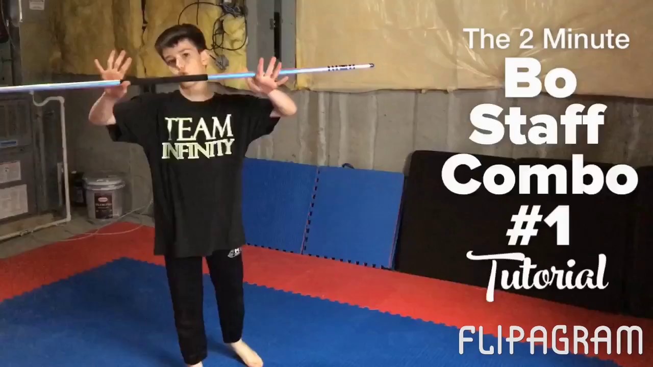 The 2 MINUTE BO STAFF COMBO Tutorial #1