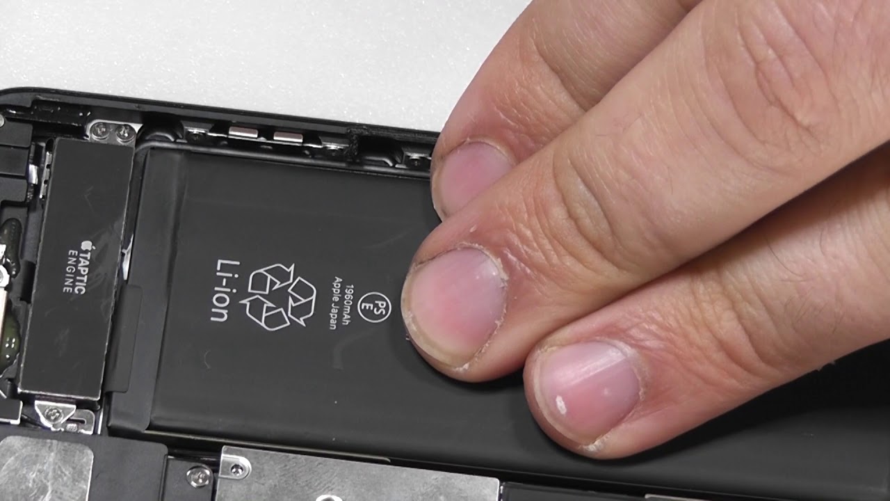 Iphone 7 Battery replacment + comment! DIY  How To PL