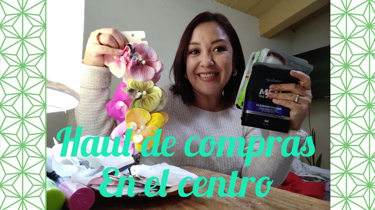 Haul de pequeñas compras en el centro  un poco de todo 💞😊😃