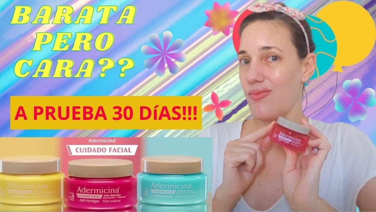 RESEÑA ADERMICINA FACIAL ANTI ARRUGAS, LA MAS BARATA DE LA FARMACIA, SERA BUENA??