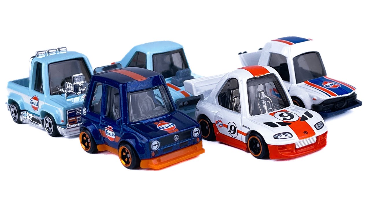 Unboxing 2025 Hot Wheels Silver Series Themed Automotive - GULF TOONED