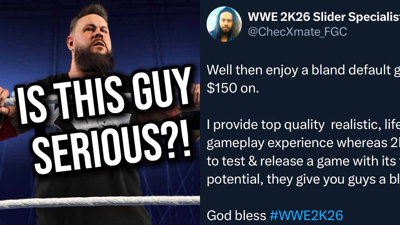 WWE 2K Modder EXTORTING The Community! Patch 1.05 Update - WWE 2K26 News