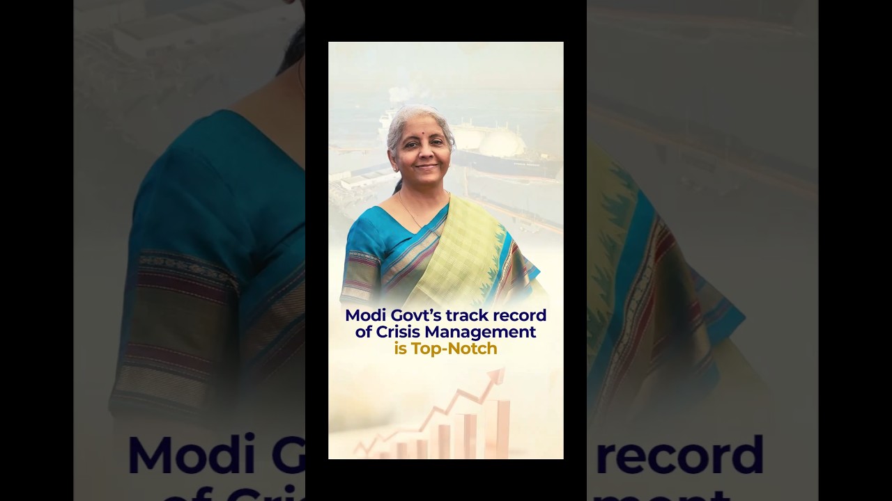 Modi Govt's track revord of Crisis Management is Top-Notch #nirmalasitharaman #modigovt