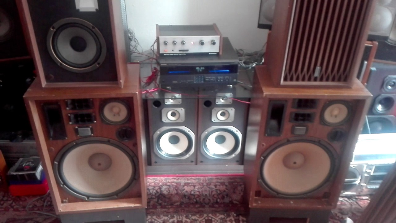enceintes TRIO KENWOOD KL888A kl333 ampli ka 2002