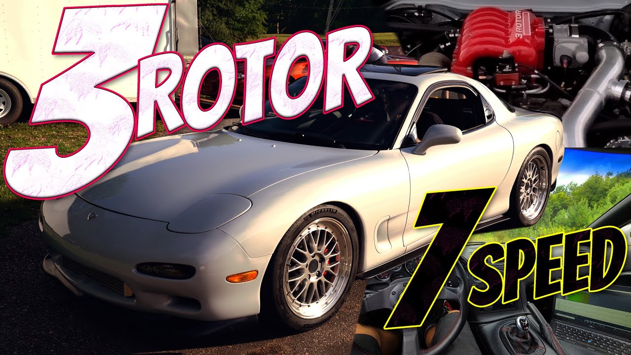 7-speed DCT Triple Rotor RX7??  (Big Turbo Rotary)
