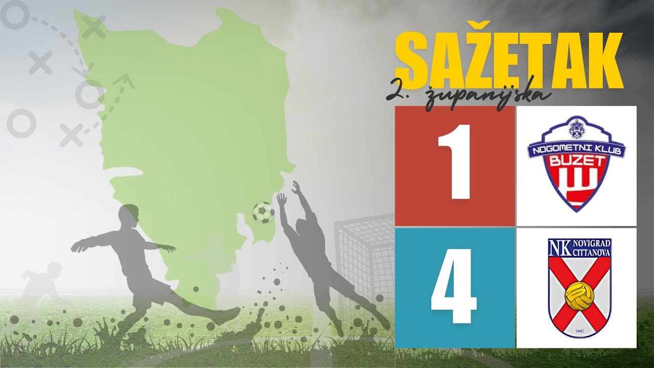 2.ŽNLI | 1.kolo | NK Buzet v NK Novigrad | 1:4