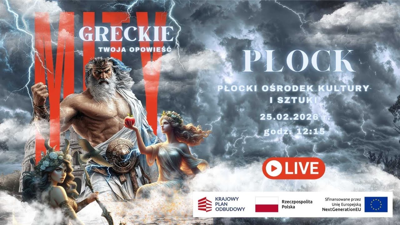Mity Greckie - Twoja Opowieść Płock, 25.02.2026
