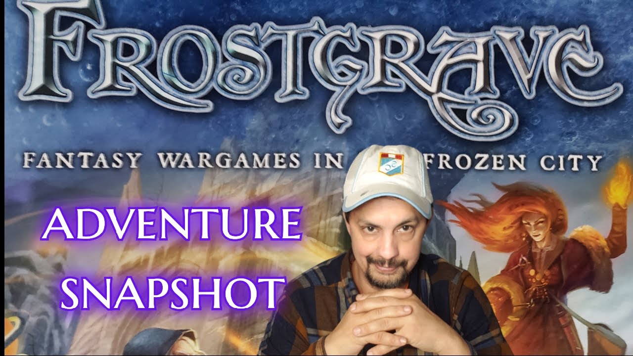 Frostgrave adventure snap shot of a recent game