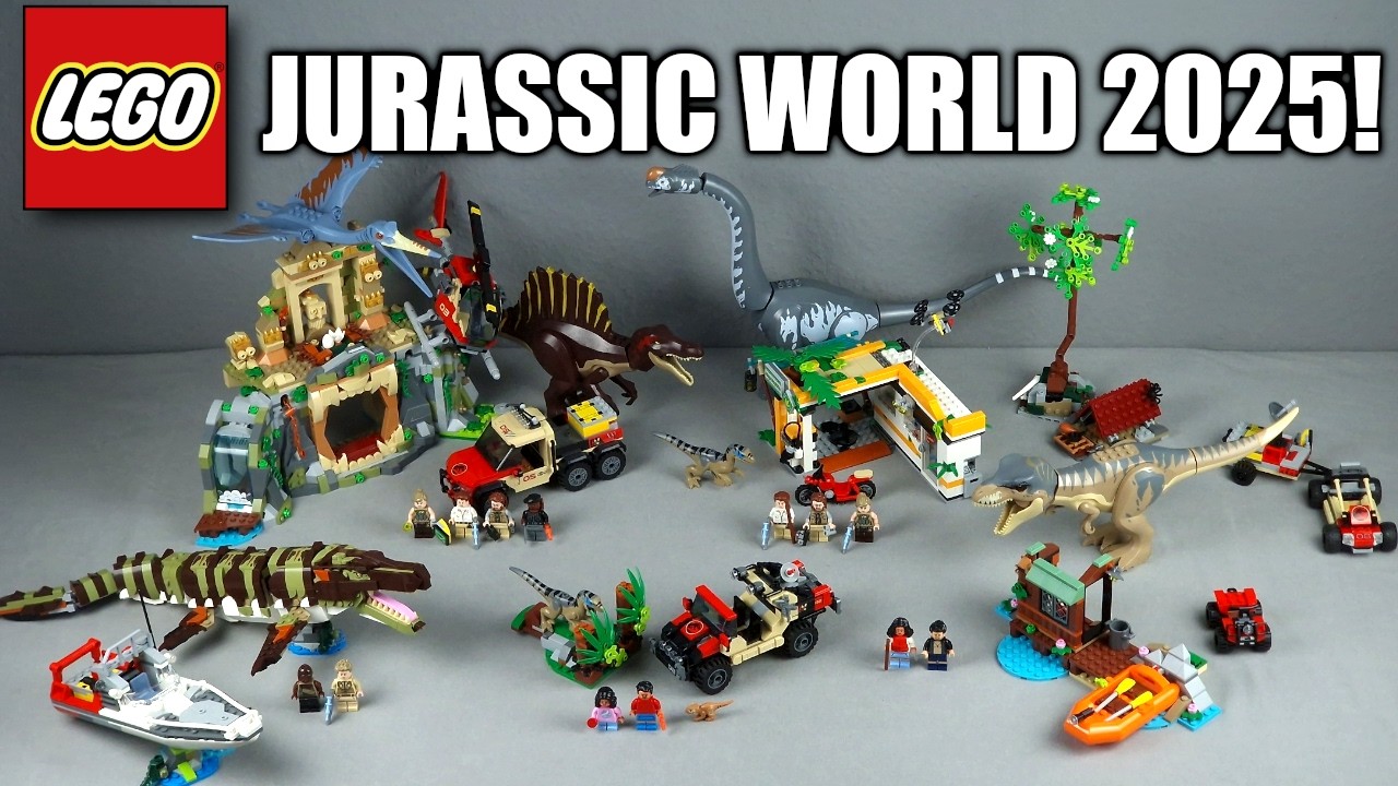 Alle LEGO Jurassic World Rebirth Sets im Überblick! 🦖🔥