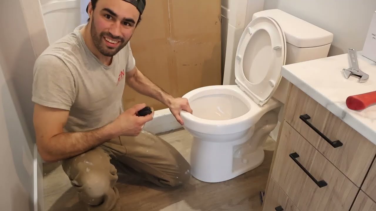 *SIMPLE* DIY How To Easily Install a Toilet By Yourself - Step-by-Step Guide For Home Owners
