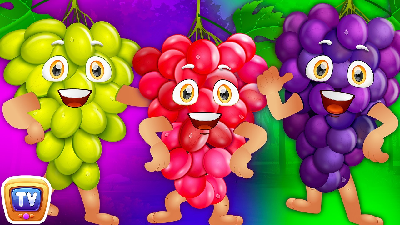 ChuChu TV Grape Song (SINGLE) | Learn Fruits for Kids | Educational Songs & Nursery Rhymes