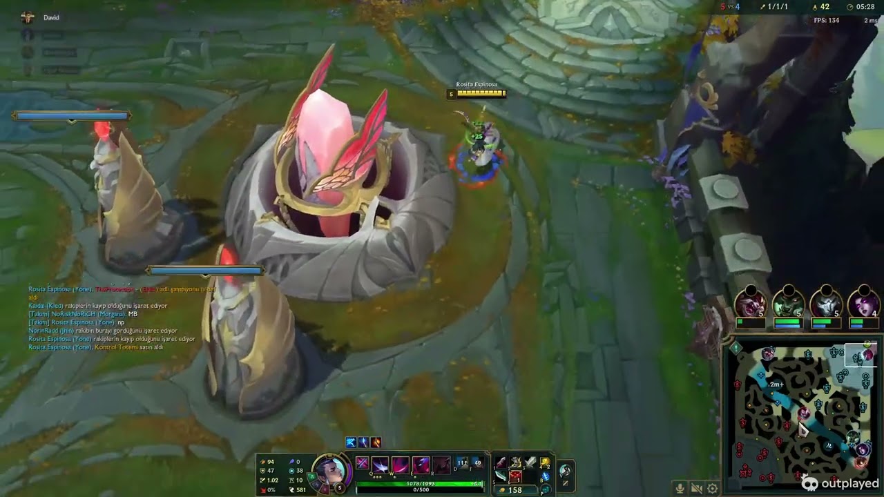 lol yone 1 tecrübesiz mid lane