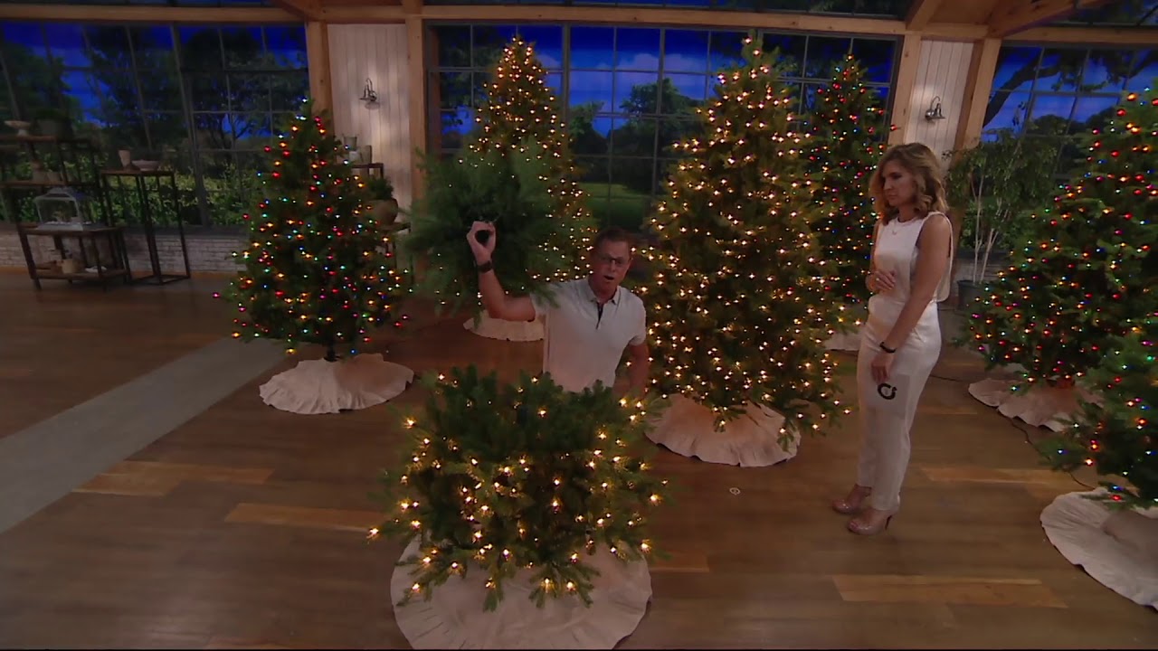 Bethlehem Light Shenendoah 2.0 Oversized Incandescent Christmas Tree on QVC